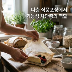 ai thumbnail photography 다층 식품포장에서 기능성 차단층의 역할 1787993224